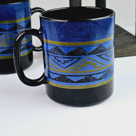 Yucatan by Arcoroc France Coffee Tea Hot Drink Mug, Set of 4 - Picture 3 of 7